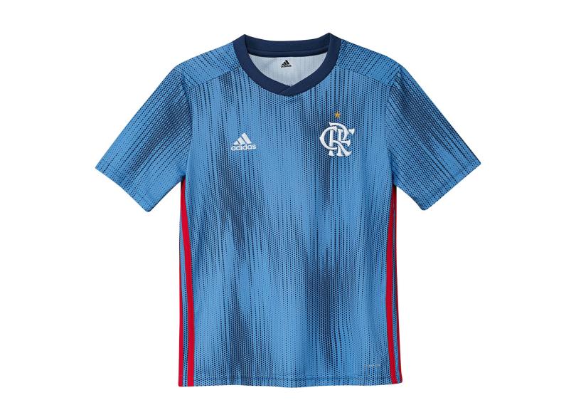 Camisa Torcedor Infantil Flamengo III 2018/19 Adidas