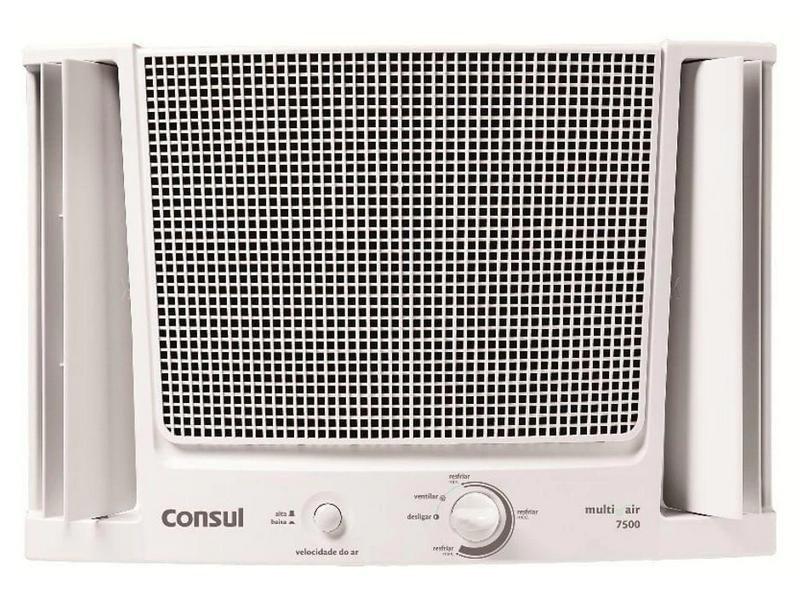 Ar-Condicionado Janela / Parede Consul 7500 BTUs Frio CCF07EB Multi Air ...