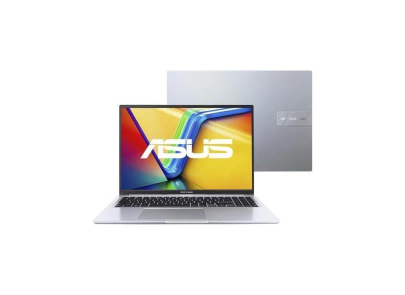 Notebook ASUS Vivobook 16 X1605VA Intel Core i7 1355U 16Gb Ram 512Gb SSD Windows 11 Home Tela 16” IPS FHD Silver - MB763W