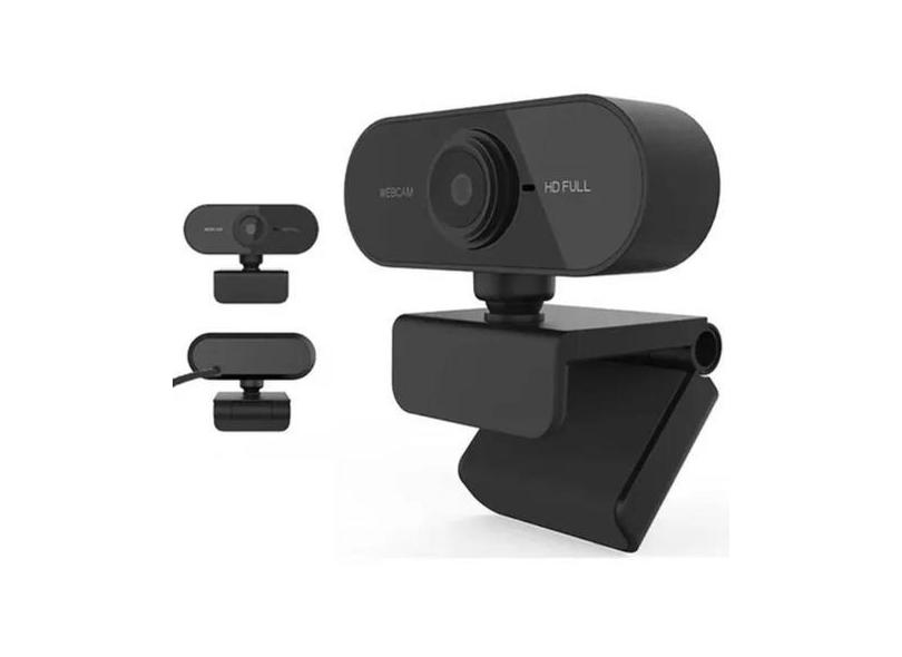 Webcam Full HD 1080p com Foco Automático - DRAIK