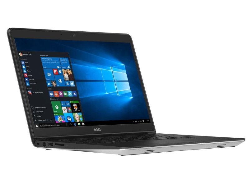 Notebook Dell Inspiron 5000 Intel Core i7 5500U 8 GB de RAM HD 1 TB Híbrido SSD 8 GB LED 14 " Radeon HD R7 M265 Windows 10 i14-5448-C30