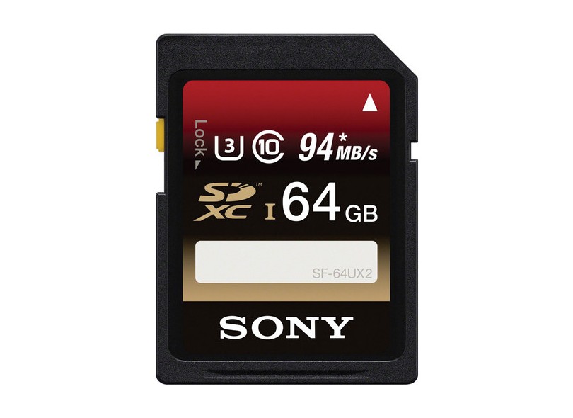 Cartão de Memória SDXC-I Sony 64 GB SF64UX2/TQ