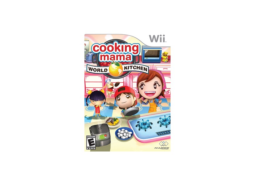 Jogo Cooking Mama: World Kitchen Majesco Entertainment Wii