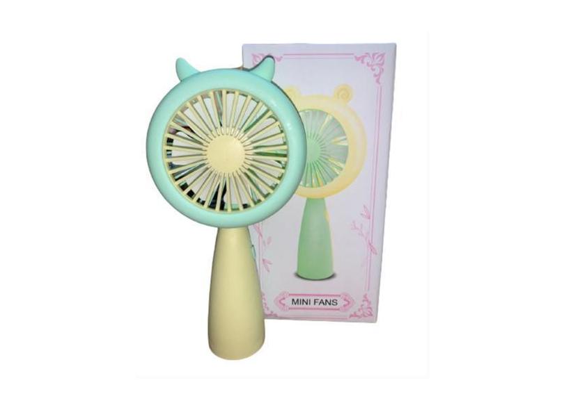 Ventilador Mini Fan Portátil Dobrável Usb Modelo Com Luz Led - SHR, Am