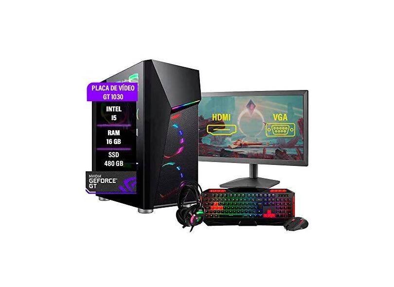 Pc Gamer Completo I5 3470 16Gb GT 1... - Descubra se [É BOM]