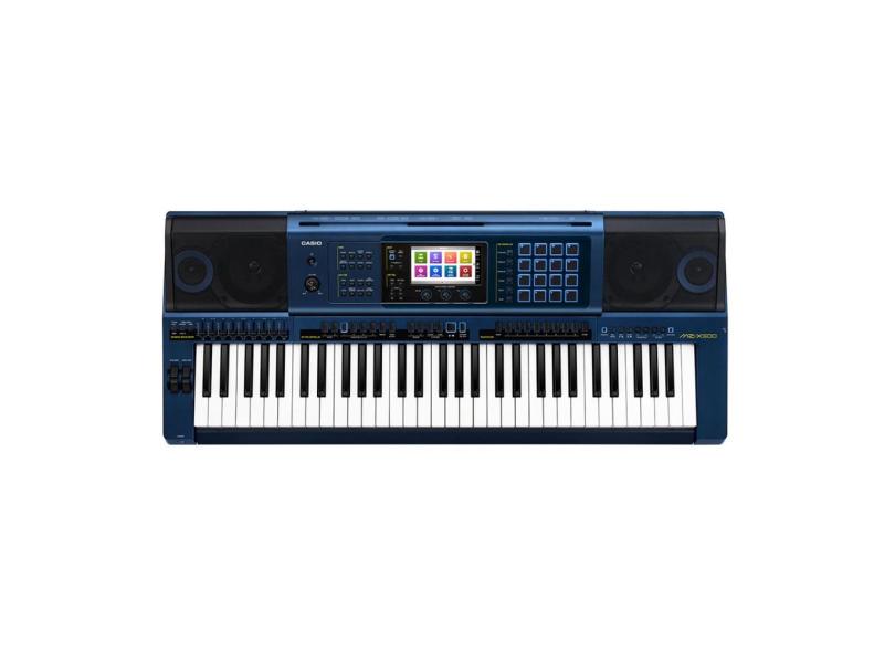 Teclado Musical Casio Casiotone Arranjador Digital MZ-X500 61 Teclas