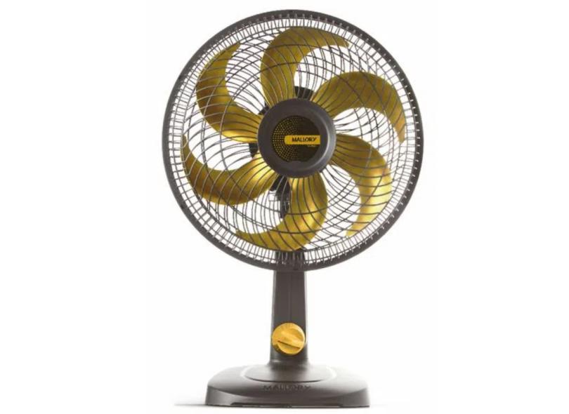 Ventilador de Mesa Mallory Turbo Silêncio TS30 30 cm 6 Pás 3 Velocidades