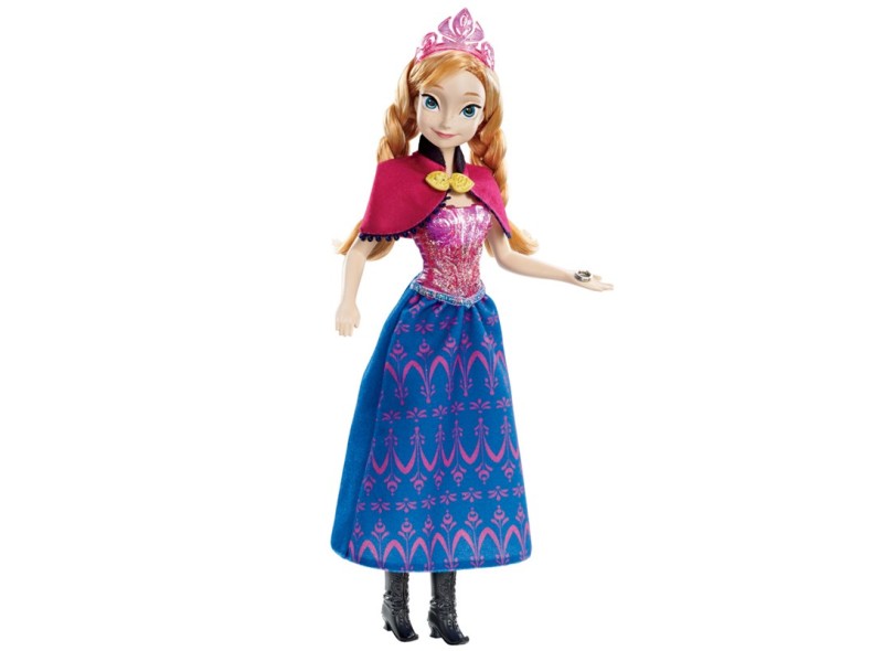 Boneca Princesas Disney Anna Musical Mattel