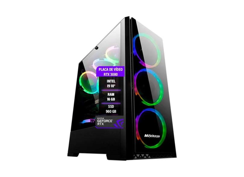Pc gamer Intel Core I9 10° rtx 3080 10GB 16GB ram ssd 960GB