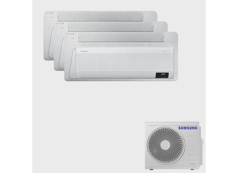 Ar Condicionado Multi Split Inverter Samsung fjm 28.000 btus q/f 220V + 3x Cassete 1 Via Wind Free 9.000 btus + 1x High Wall WindFree 9.000 btus