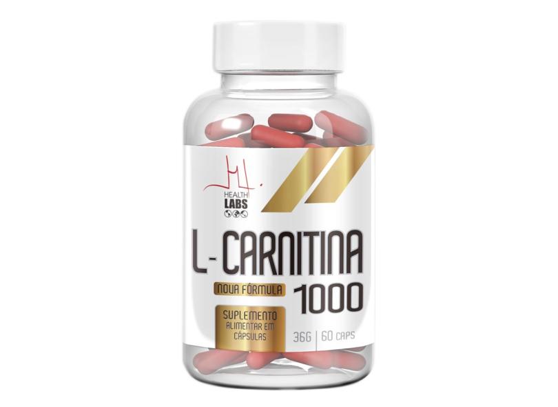 LCarnitina 1000 Health Labs 60 Cápsulas com o Melhor Preço é no Zoom