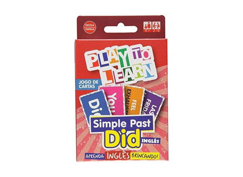 Aprenda Inglês Brincando - Jogo de Cartas - Simple Present do - Does - Play  To Learn - 9788568286005 em Promoção é no Buscapé