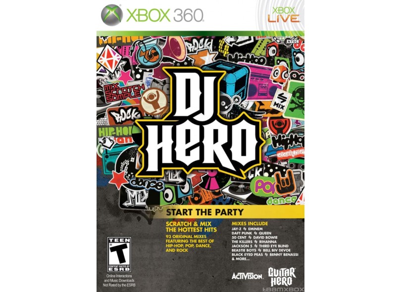 Jogo DJ Hero Activision Xbox 360