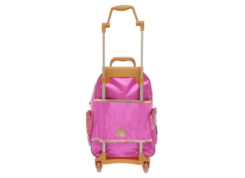 Mochila com Rodinhas Escolar Dermiwil Bela Adormecida Princesas G 60006