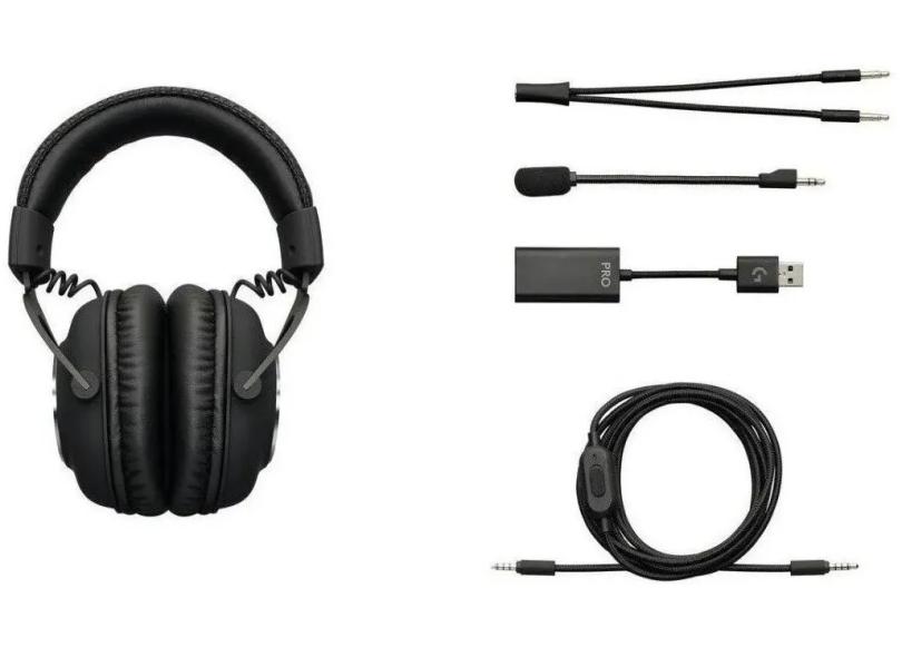 Headset Gamer com Microfone Logitech G Pro