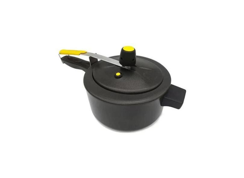 Panela De Pressão Pequena Marflon 3 Litros Marlux Preto