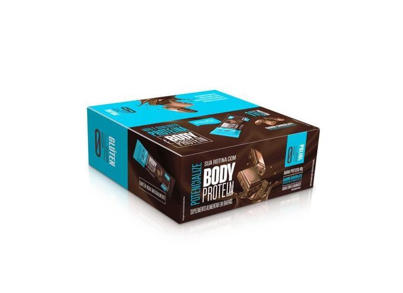 Barra Body Protein 11G Proteína Equaliv Cacau Caixa 9 Un