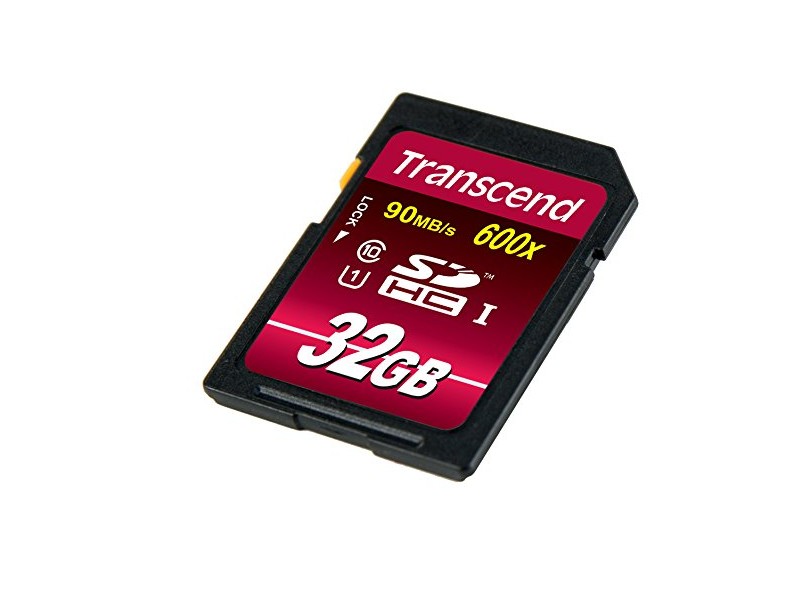 Cartão de Memória SDHC-I Transcend 32 GB TS32GSDHC10U1E