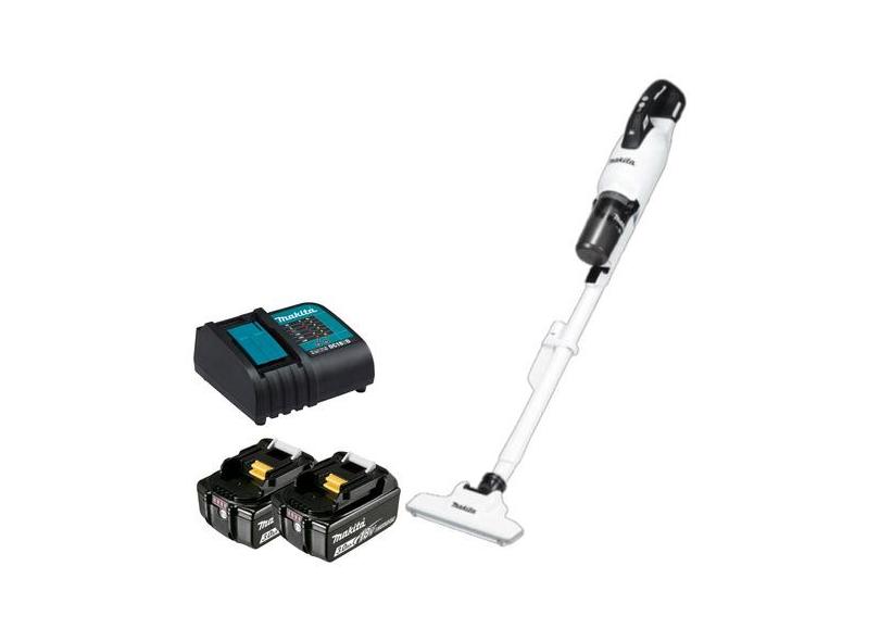 Aspirador Sem Fio Makita Dcl286fzw 2 Baterias 3ah Carregador DCL286FZW