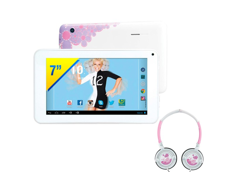 Tablet Candide 8 GB TFT 7" Android 4.2 (Jelly Bean Plus) 2 MP Xuxa 3277