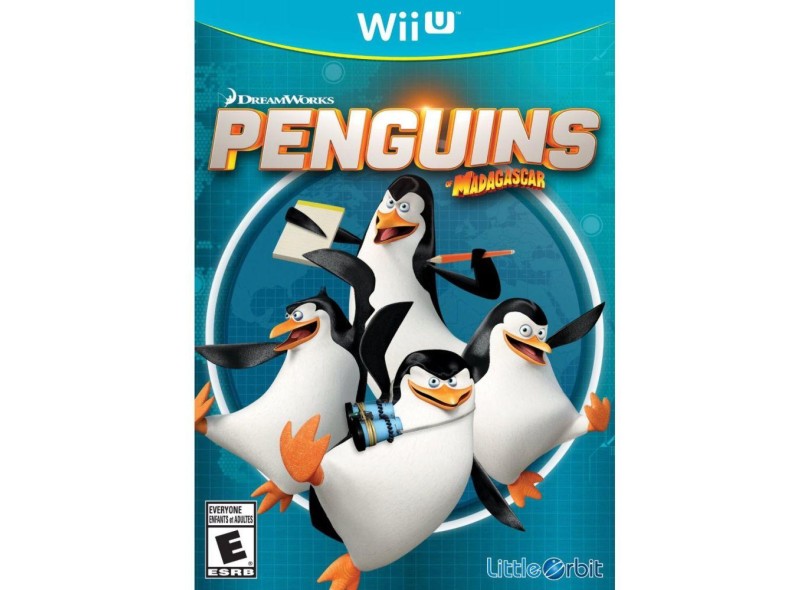 Jogo Penguins of Madagascar Wii U Little Orbit