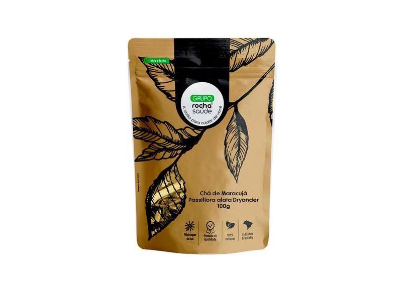 Chá De Maracujá - Passiflora Alata Dryander - 100G - Rocha Saùde