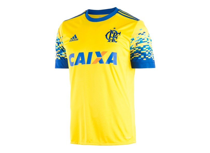 Camisa Torcedor Flamengo III 2017/18 Sem Número Adidas