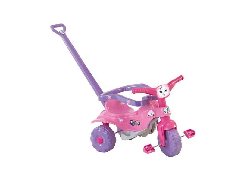 Motinha Triciclo Motoca Infantil Mini Veículo Rosa C/ Pedal