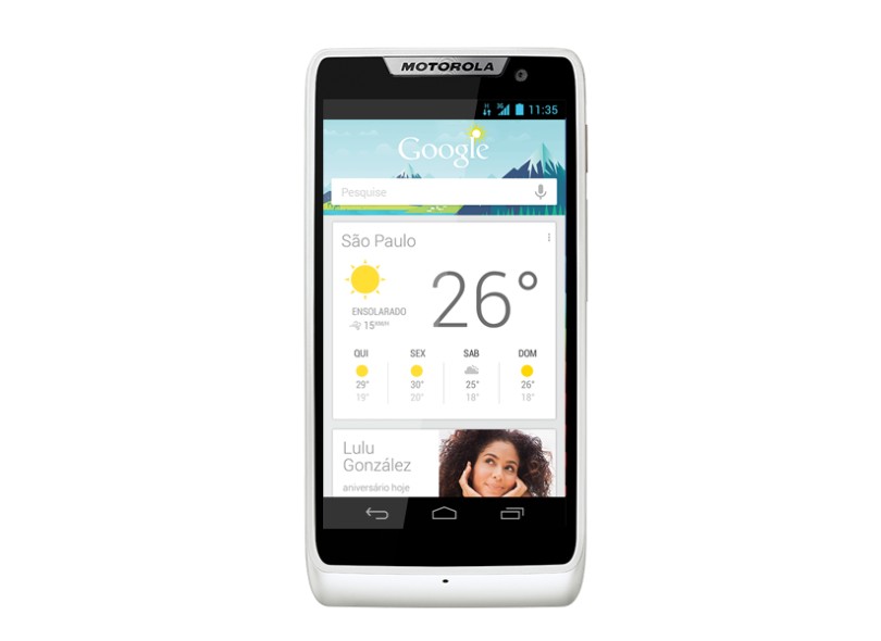 Smartphone Motorola Razr D3 XT919 Câmera 8 MP Desbloqueado 4 GB Android 4.1 (Jelly Bean) Wi-Fi 3G