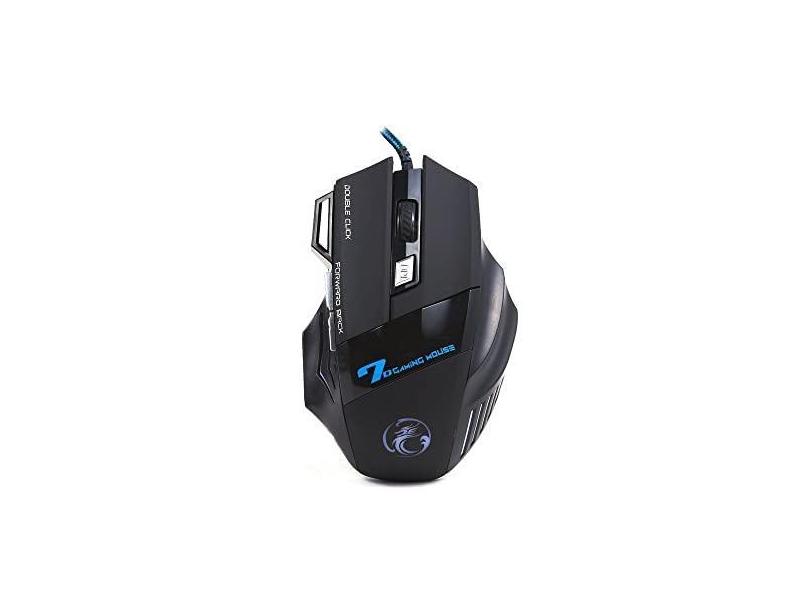 Mouse Gamer X7 7 Botões 3200dpi Luz Led Óptico