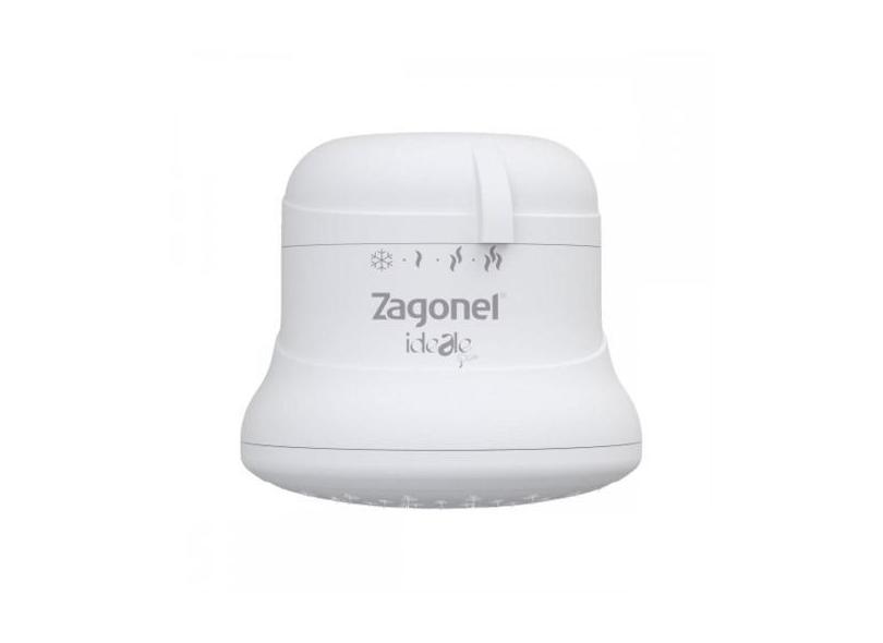 Ducha Zagonel Ideale Plus 4T - 6800W. X 220V. Branca, Branco, 220V