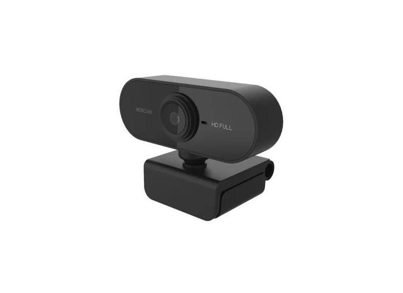 Webcam 1080P Full Hd Preto - DRAIK