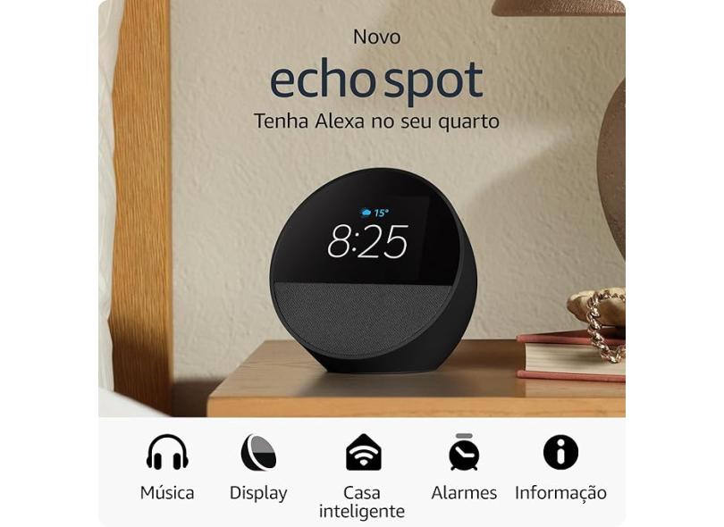 Smart Speaker Amazon Echo Spot Alexa