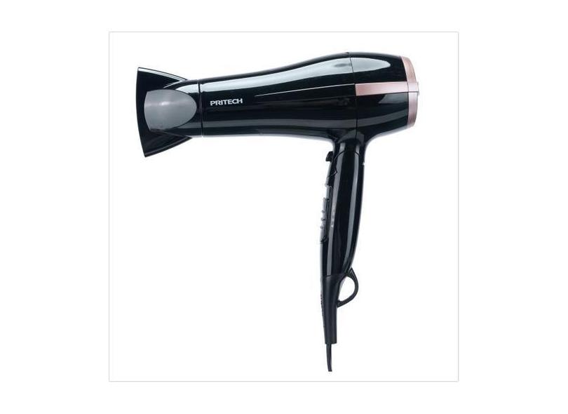 Secador De Cabelo Dobrável Profissional Ip20 2000W 220V Selo Inmetro -