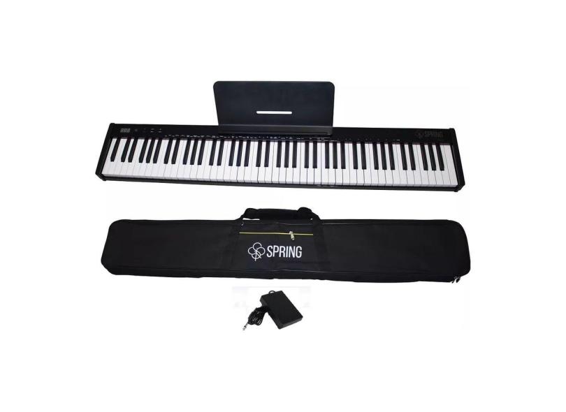 Piano Digital Profissional Spring 88 Teclas Pd188