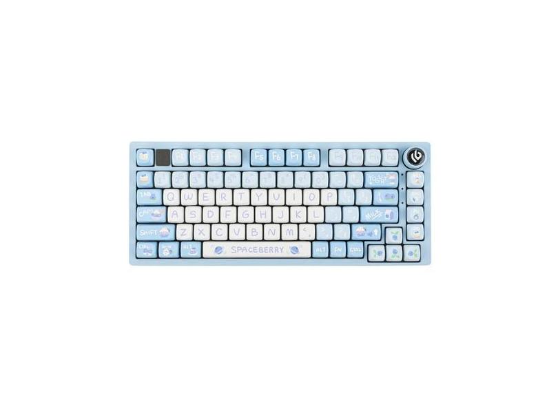 Teclado para jogos EPOMAKER x LEOBOG Hi75 em liga de alumínio com fio