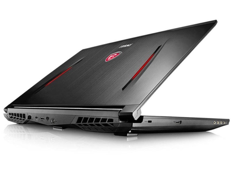 Notebook MSI Gamer Intel Core i7 7700HQ 7ª Geração 64GB de RAM HD
