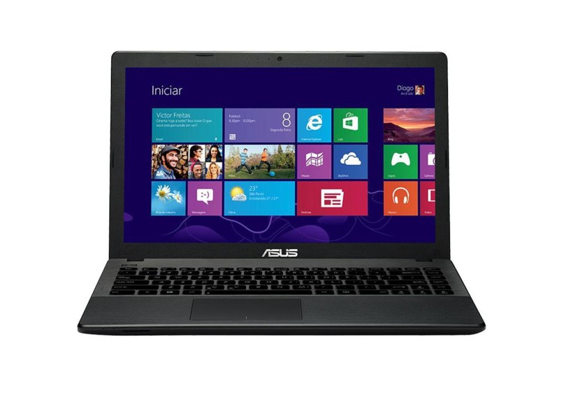 Notebook Asus Intel Celeron 1007U 2 GB de RAM HD 320 GB LED 14" Windows 8 X451CA-BRAL-VX050H