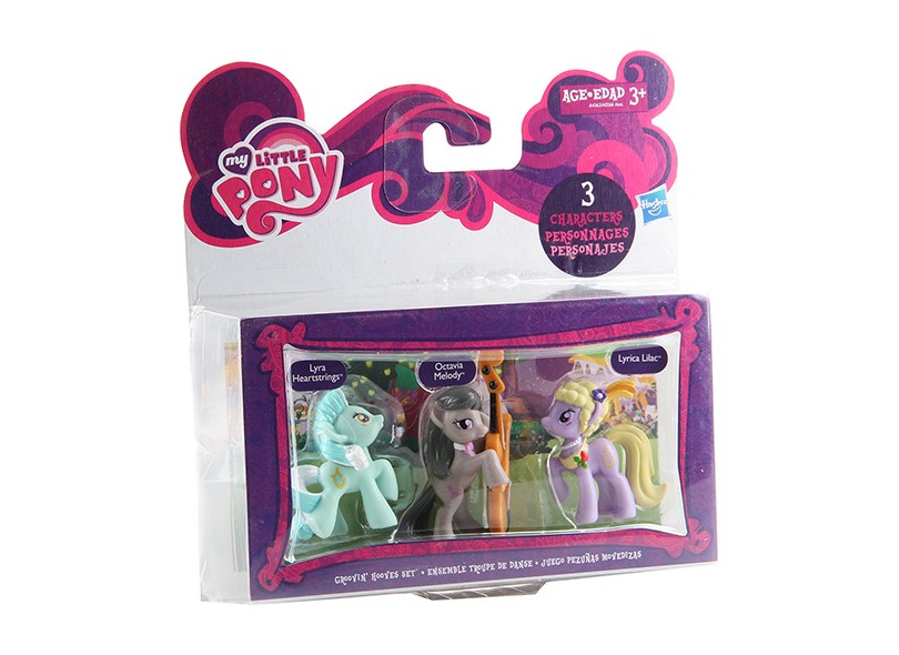 Boneca My Little Pony 3 Peças Hasbro