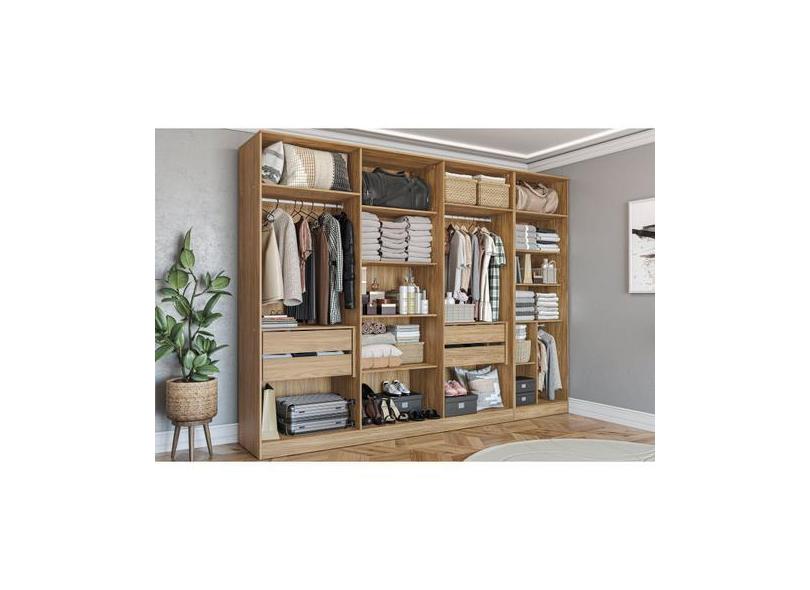 Guarda-Roupa Modulado 2300X2368x560 Adapt - Kappesberg em Promoção é no ...