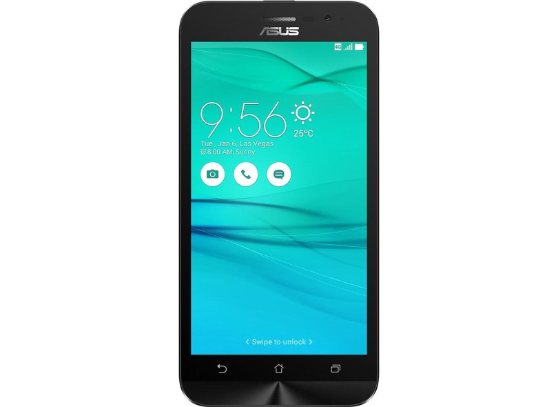 Smartphone Asus ZenFone Go 16GB ZB500KL 2 Chips Android 6.0 (Marshmallow) 3G 4G Wi-Fi