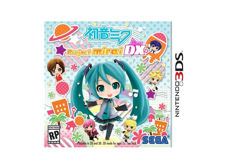 Jogo Hatsune Miku: Project Mirai DX Sega Nintendo 3DS