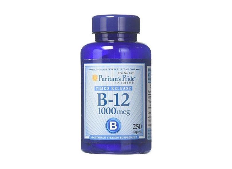 Vitamina B12 1000mcg Time Release (250 Caps) Puritans Pride