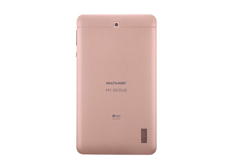 Tablet Multilaser M7 3G Plus 3G 8.0 GB LCD 7 " Android 7.0 (Nougat) 2.0 MP