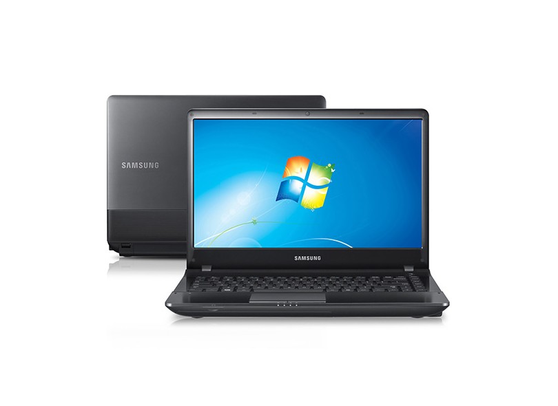 Notebook Samsung LED 14'' 4GB HD 500GB AMD Quad Core A6 3420M Windows 7 Home Premium 305E4A-AD1