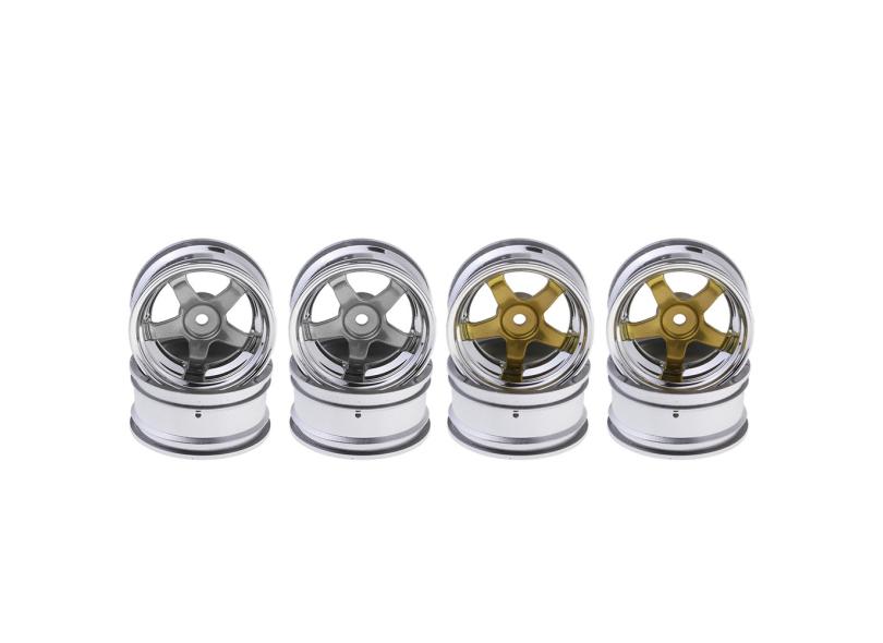 1:10 Rc Deriva Modelos De Carro 52mm Roda Aro Hub Hex Para Hpi Hsp 4 ...