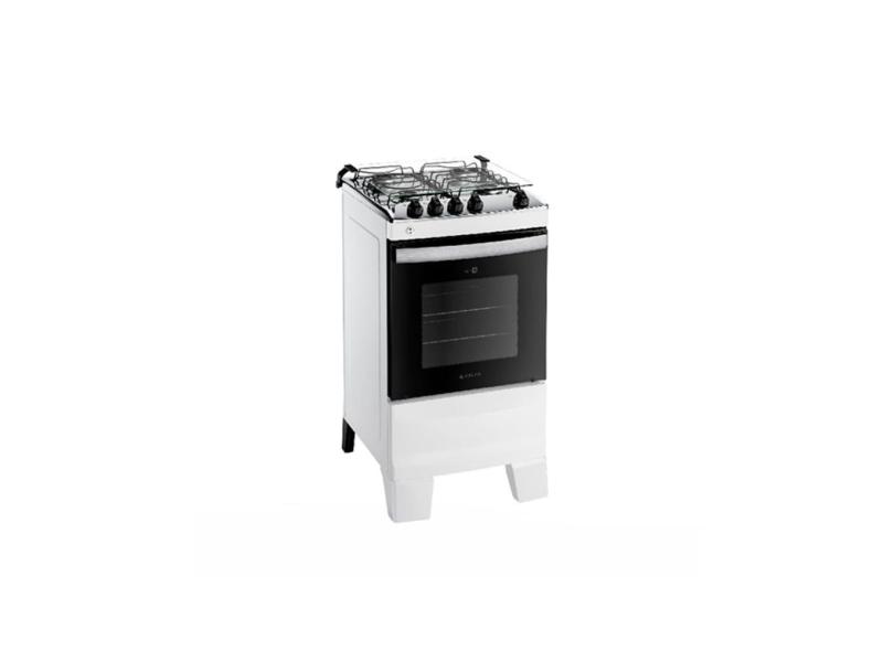 Fogão 4 Bocas Atlas Agile Gás GLP Acendimento Automático Branco 300001647 Bivolt
