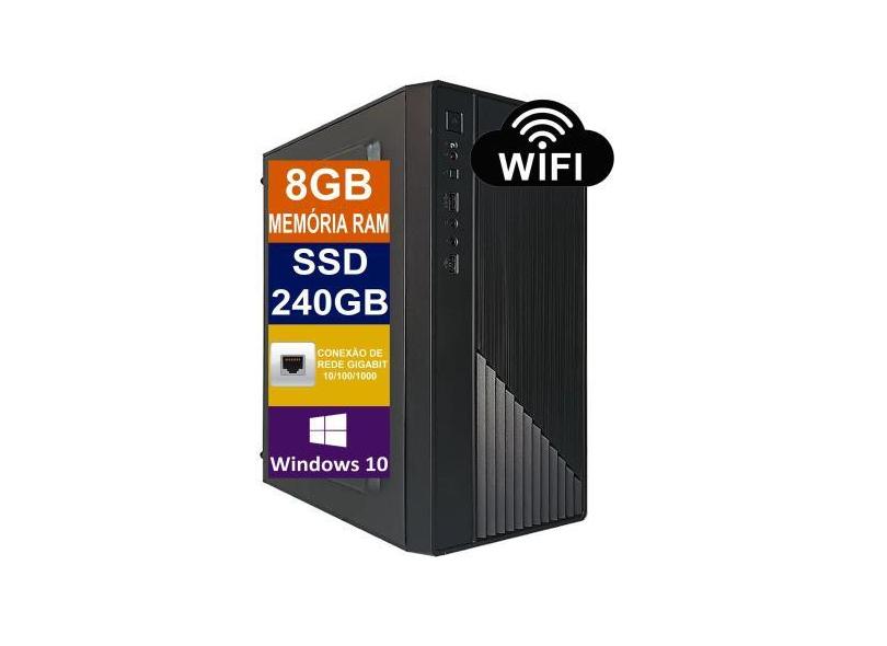 Pc Computador Cpu Intel Core I7 / Ssd 240GB / 8gb Memória Ram - Tech P