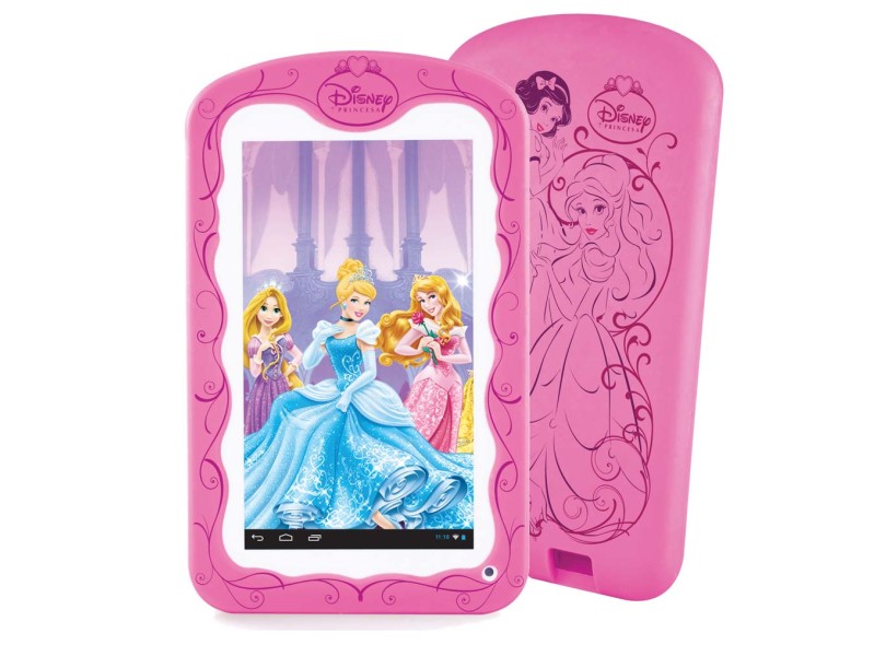 Tablet Tectoy Princesas 8.0 GB LCD 7 " Android 4.2 (Jelly Bean Plus) TT-2715