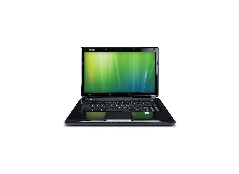 Notebook Qbex Atlas Mobile 2GB HD 500GB Intel Core i3 330M Windows 7 Home Basic